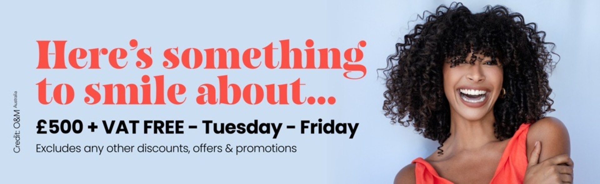 VAT Free Promotion