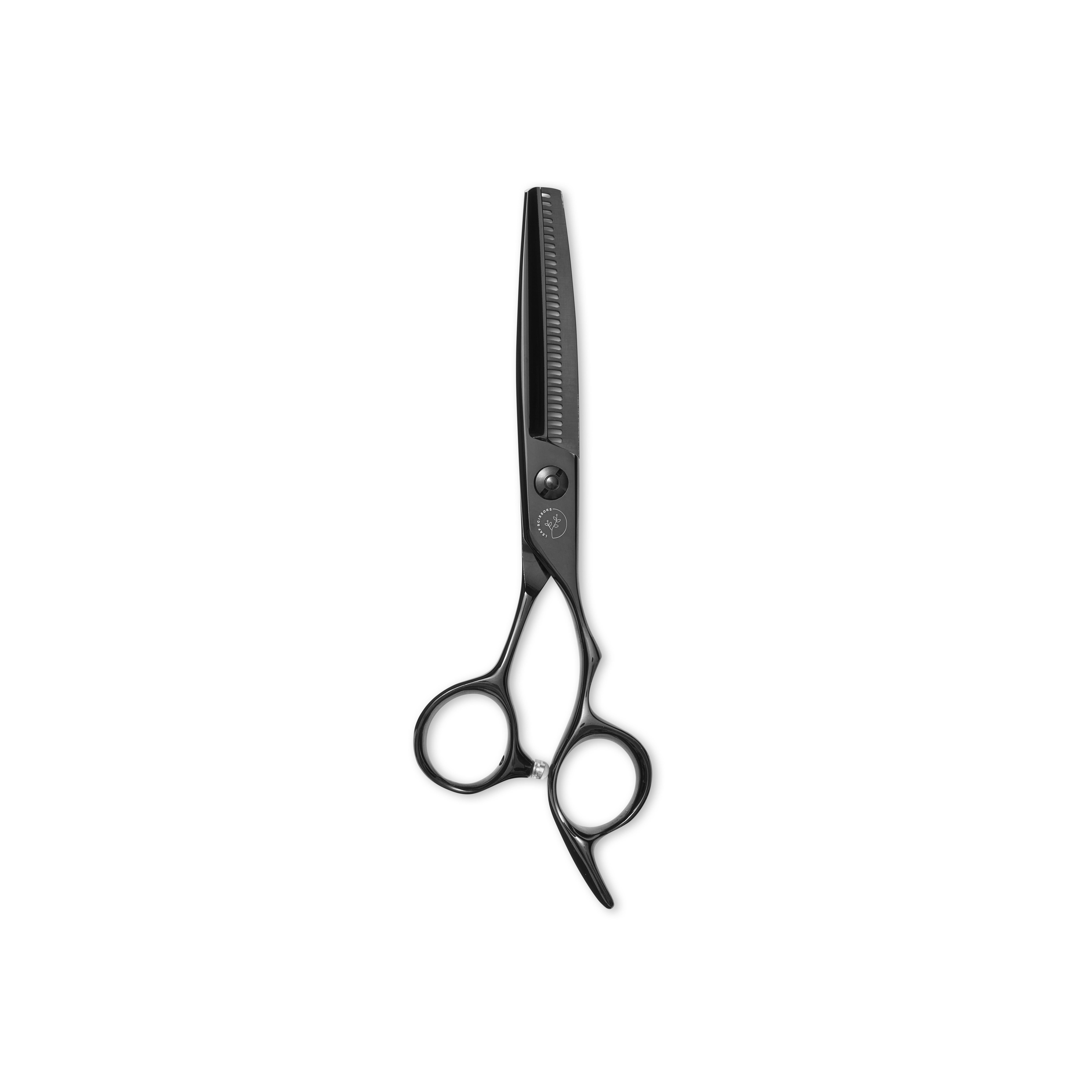 LEAF THE 'BLACK EDITION' TEXTURISING SCISSOR/6 inch left